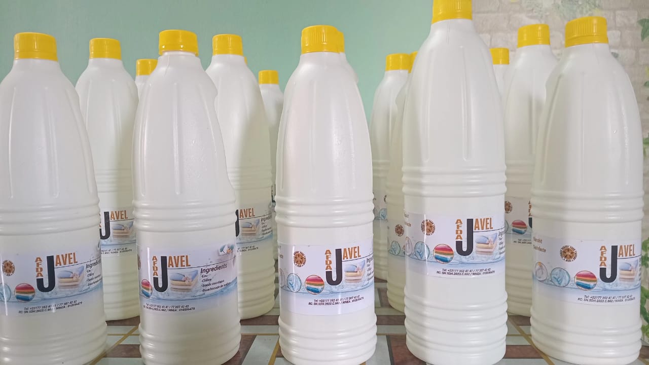 AFDA Javel en bouteilles